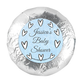 Personalized Bonnie Marcus Icons Baby Shower 1.25in Stickers (48 Stickers)