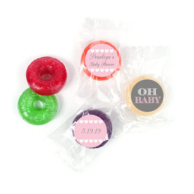 Personalized Bonnie Marcus Baby Shower Oh Baby LifeSavers 5 Flavor Hard Candy