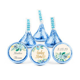 Personalized Bonnie Marcus Baby Shower Blooming Baby Hershey's Kisses