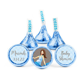 Personalized Bonnie Marcus Baby Shower Bow Hershey's Kisses