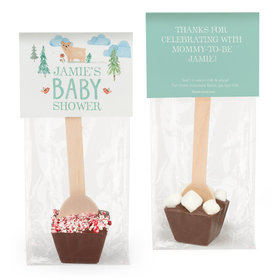 Personalized Bonnie Marcus Baby Shower Baby Bear Hot Chocolate Spoon