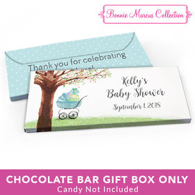 Deluxe Personalized Baby Shower Rockabye Baby Candy Bar Favor Box