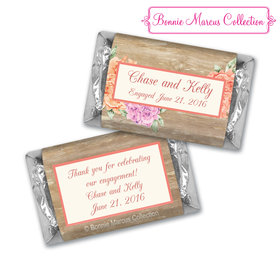 Bonnie Marcus Collection Chocolate Candy Bar and Wrapper Blooming Joy Engagement Announcement