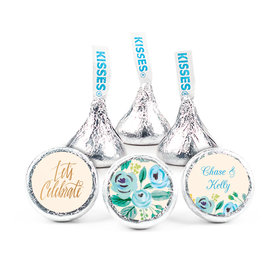 Bonnie Marcus Collection Here's Something Blue Engagement 3/4" Stickers Personalized (108 Stickers)