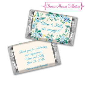 Bonnie Marcus Collection Chocolate Candy Bar & Wrapper Here's Something Blue Engagement Favors