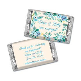 Bonnie Marcus Collection Mini Candy Bar Wrapper Here's Something Blue Engagement