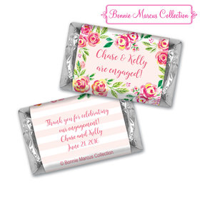 Bonnie Marcus Collection Chocolate Candy Bar & Wrapper In the Pink Engagement Favors