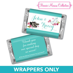 Personalized Bonnie Marcus Engagement Chic Wedding Couple Mini Wrappers Only
