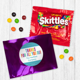 Personalized Business Thank You Stripes Skittles