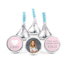 Personalized Bonnie Marcus Girl First Communion Religious Symbols Hershey's Kisses