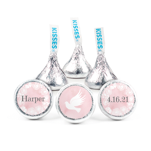 Personalized Bonnie Marcus Girl 1st Communion Darling Roses Hershey's Kisses