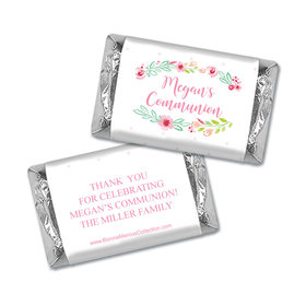 Personalized Bonnie Marcus Girl First Communion Fancy Florets Mini Wrappers Only