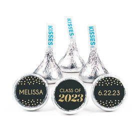 Personalized Bonnie Marcus Graduation Year of Glitter Hershey's Kisses