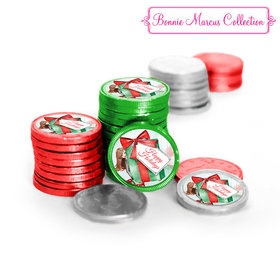 Bonnie Marcus Collection Christmas Pretty Package Chocolate Coins (84 Pack)