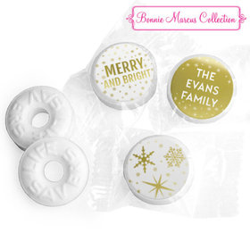 Personalized Bonnie Marcus Christmas Glitter Life Savers Mints