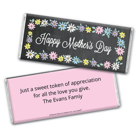 Personalized Bonnie Marcus Collection Mother's Day Script Chocolate Bar & Wrapper