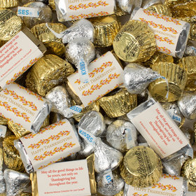 Thanksgiving Hershey's Miniatures, Kisses and JC Peanut Butter Cups