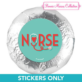 Bonnie Marcus Collection Nurse Appreciation Red Heart 1.25" Stickers (48 Stickers)