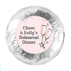 Bonnie Marcus Collection Rehearsal Dinner The Bubbly Custom 1.25" Stickers (48 Stickers)