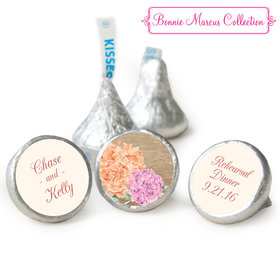 Bonnie Marcus Collection Blooming Joy Rehearsal Dinner Stickers Personalized Kisses Candy Assembled Kisses