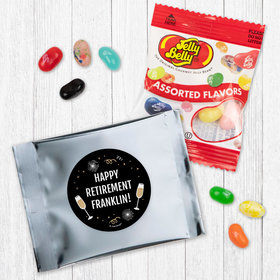 Personalized Retirement Jelly Belly Assorted Jelly Beans