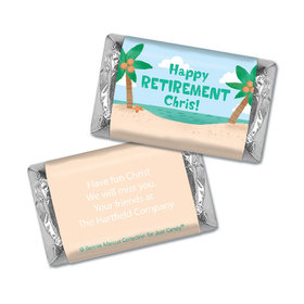 Personalized Bonnie Marcus Collection Retirement Beach Hershey's Miniatures