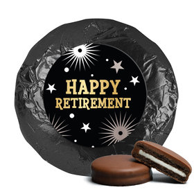 Personalized Retirement Fireworks Milk Chocolate Covered Oreo Cookies
