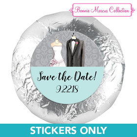 Bonnie Marcus Collection Save the Date Forever Together 1.25" Stickers (48 Stickers)