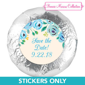 Bonnie Marcus Collection Here's Something Blue Save the Date 1.25" Stickers (48 Stickers)