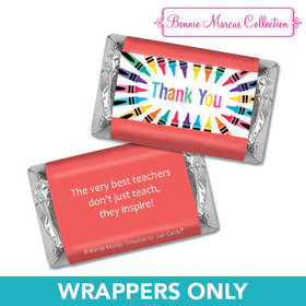 Bonnie Marcus Collection Teacher Appreciation Colorful Thank You Mini Wrappers