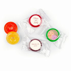 Bonnie Marcus Beautiful Love Wedding Stickers - Custom LifeSavers 5 Flavor Hard Candy