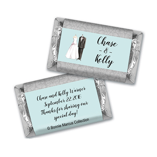 Bonnie Marcus Collection Wedding Favors Forever Together Wedding HERSHEY'S Candy Bars