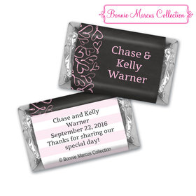 Bonnie Marcus Collection Chocolate Candy Bar and Wrapper Sweetheart Swirl Wedding Favor