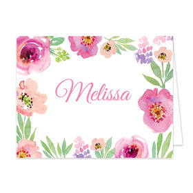 Bonnie Marcus Collection Watercolor Floral Birthday Thank You