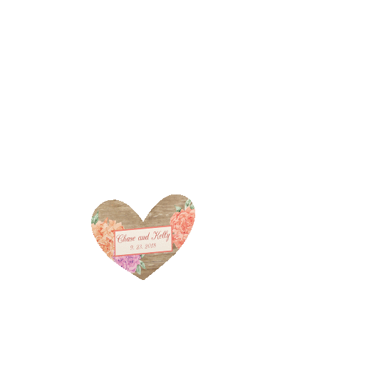 Personalized Wedding Beautiful Love Sticker for Heart Jar