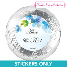 Personalized Bonnie Marcus Wedding Flower Arch 1.25" Stickers (48 Stickers)