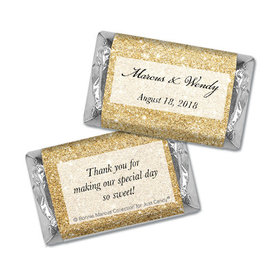 Personalized Bonnie Marcus Wedding All That Glitters Mini Wrappers Only
