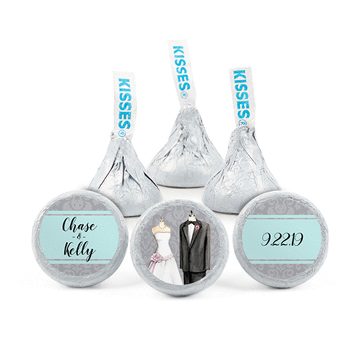 Personalized Wedding Forever Together Hershey's Kisses - pack of 50