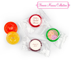 Bonnie Marcus Collection Blooming Joy Bridal Shower Stickers Personalized LifeSavers 5 Flavor Hard Candy