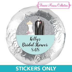 Bonnie Marcus Collection Bridal Shower Forever Together 1.25" Stickers (48 Stickers)