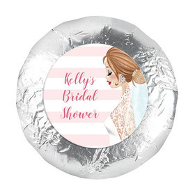 Bonnie Marcus Collection Wedding Bridal Shower Favors 1.25" Stickers (48 Stickers)