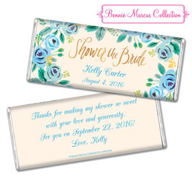 Bonnie Marcus Collection Personalized Chocolate Bar Bridal Shower Here's Something Blue Personalized