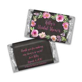 Bonnie Marcus Collection Bridal Shower Floral Embrace Personalized Mini Wrappers
