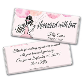 Bonnie Marcus Collection Personalized Chocolate Bar Bridal Shower Blithe Spirit Personalized