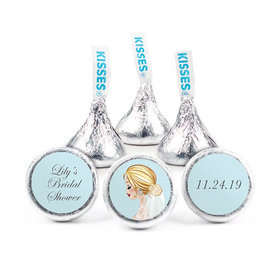 Personalized Bonnie Marcus Bridal Shower Bride to Be Hershey's Kisses - pack of 50
