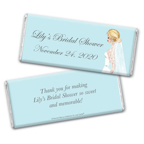 Personalized Bonnie Marcus Bride to Be Chocolate Bar Wrapper