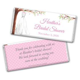 Personalized Bonnie Marcus Wonderful Wedding Dress Chocolate Bar Wrapper