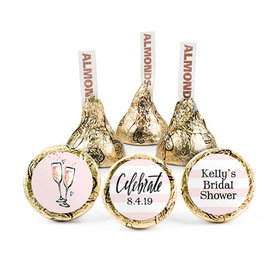 Personalized Bonnie Marcus Bridal Shower The Bubbly Hershey's Kisses - pack of 50