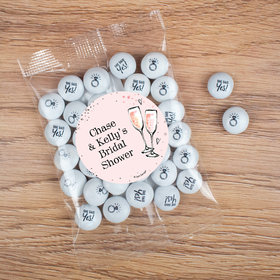 Personalized Bridal Shower The Bubbly Candy Bag with JC Chocolate Minis