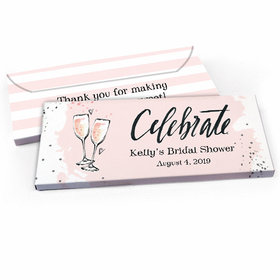 Deluxe Personalized Bridal Shower The Bubbly Candy Bar Favor Box